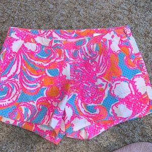 Lilly Pulitzer shorts.